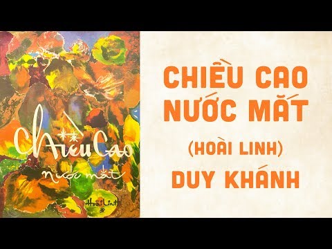 🎵 Chiều Cao Nước Mắt (Hoài Linh) Duy Khánh Pre 1975 | Bìa Nhạc Xưa